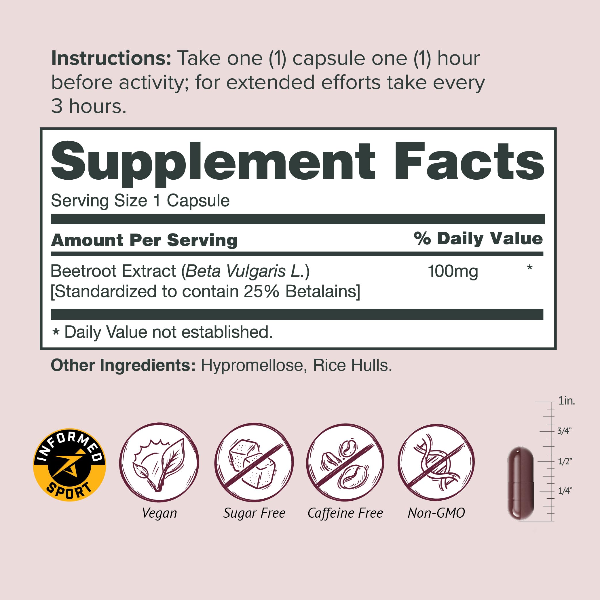 Sur AltRed label detail on bottle emphasizing natural, plant-based ingredients for athletes.