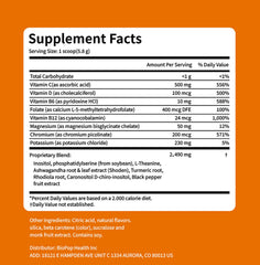 SUUDUUL Cortisol Drink morning ritual; supports a calmer start to the day.
