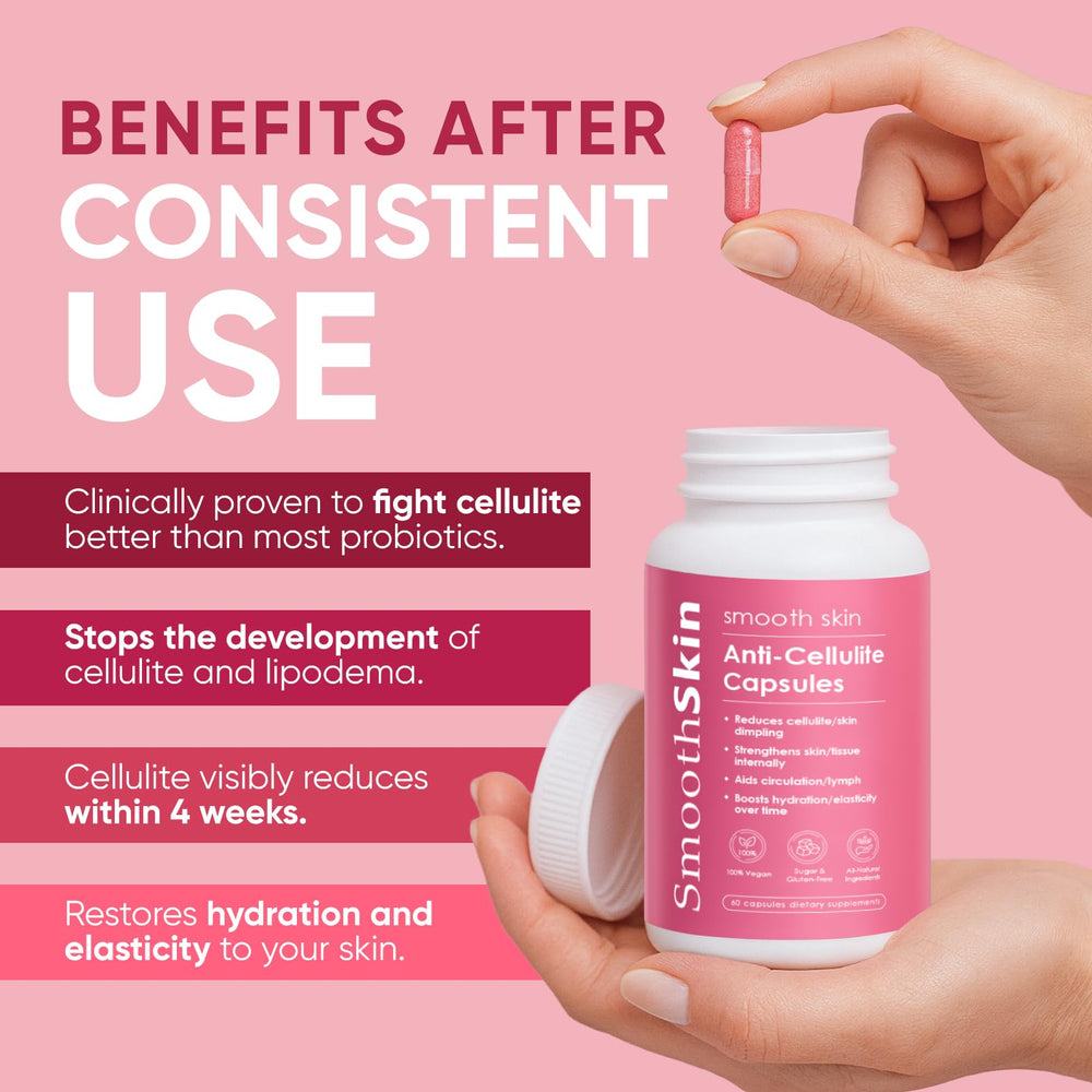 SUUDUUL capsules closeup highlights vegan, sugar-free formula for clean nutrition