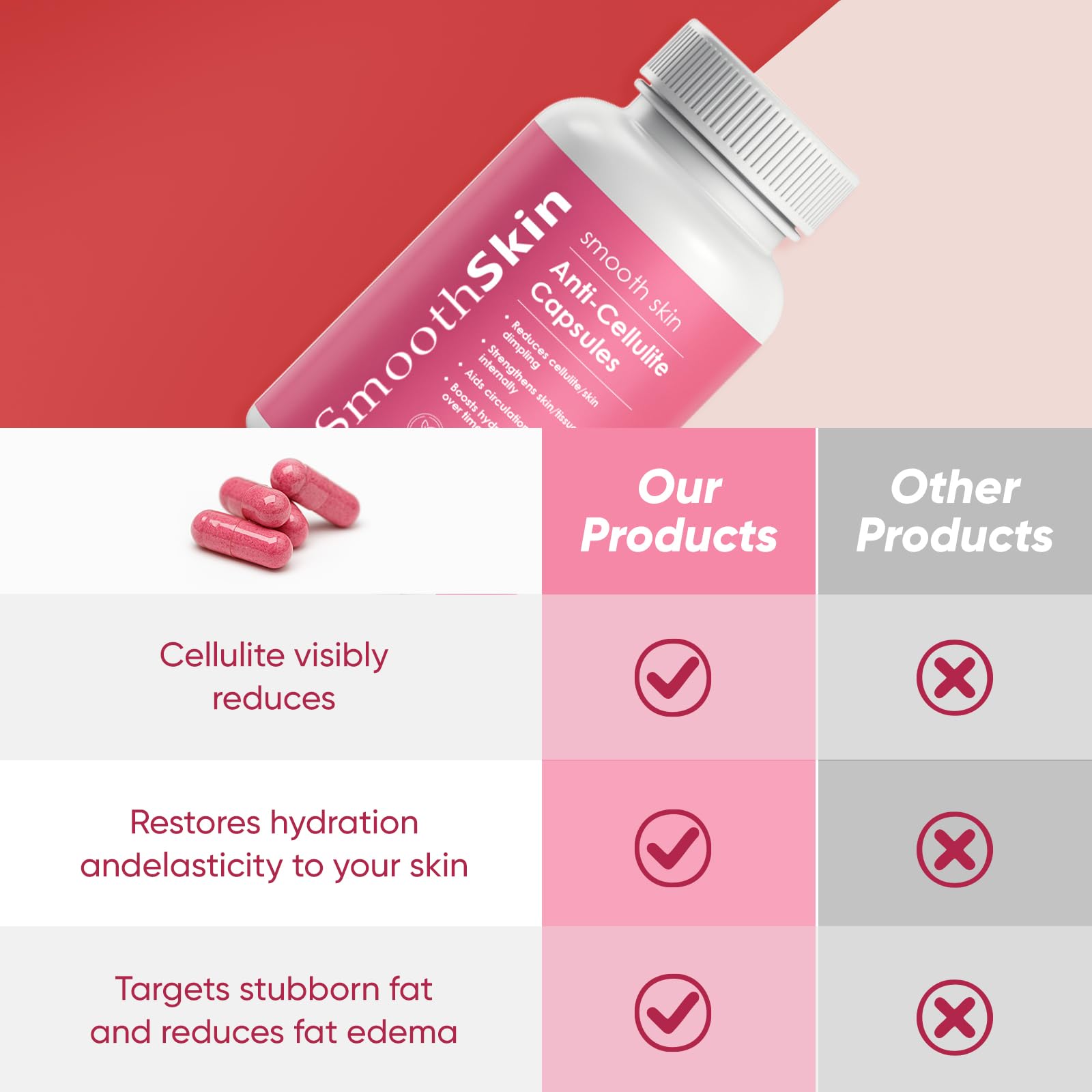 SUUDUUL plant-based ingredients illustration highlights vegan formula