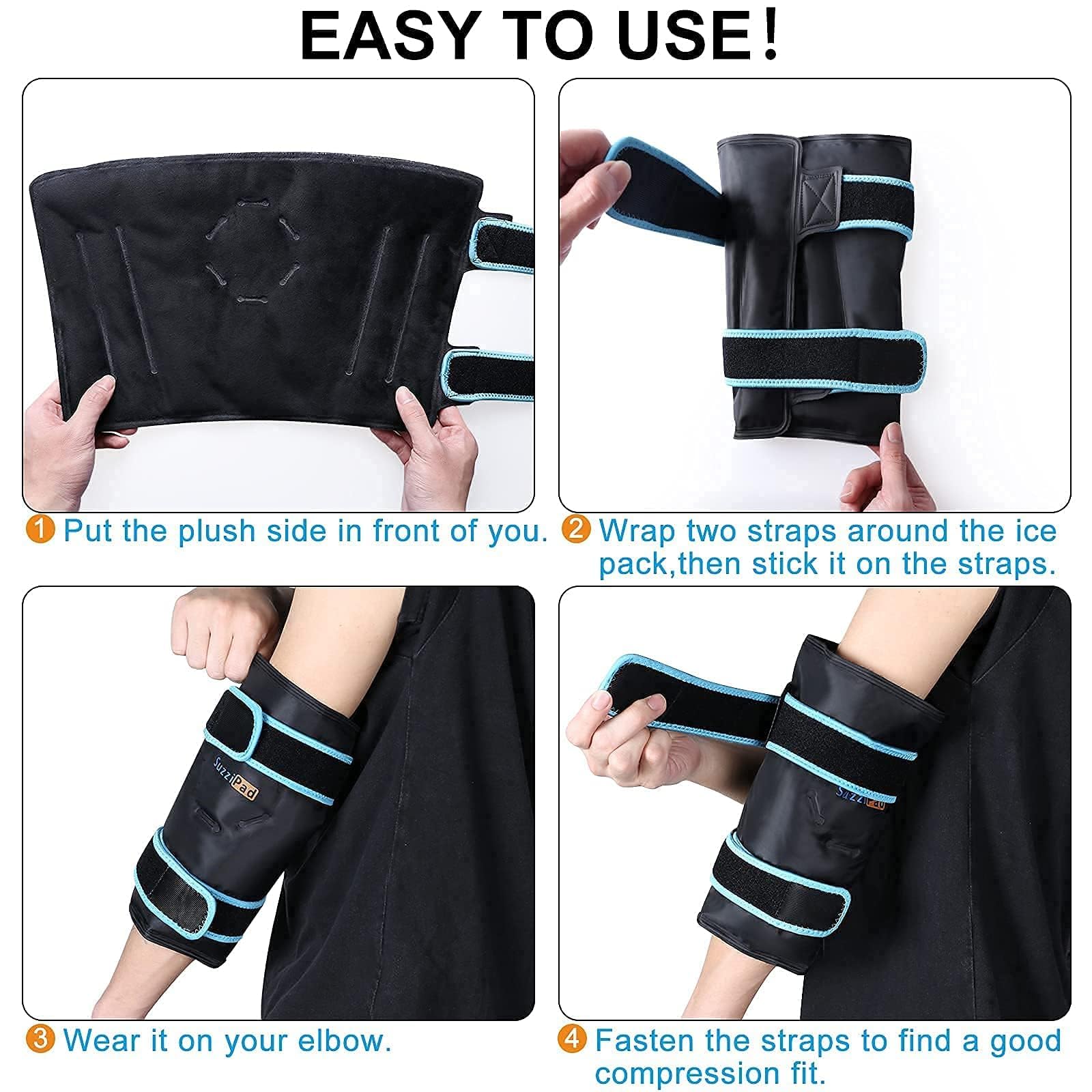 SuzziPad 2-pack keeps you ready for quick cold therapy sessions