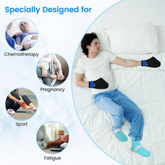 SUZZIPAD XL extended gel foot wraps delivering top-foot coverage