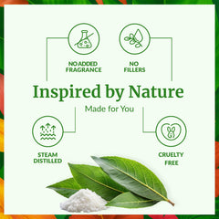 SVA Organics camphor oil shown for scalp massage with light dilution guidance.