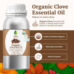 Diffuser setup releasing warm clove aroma with SVA Organics oil