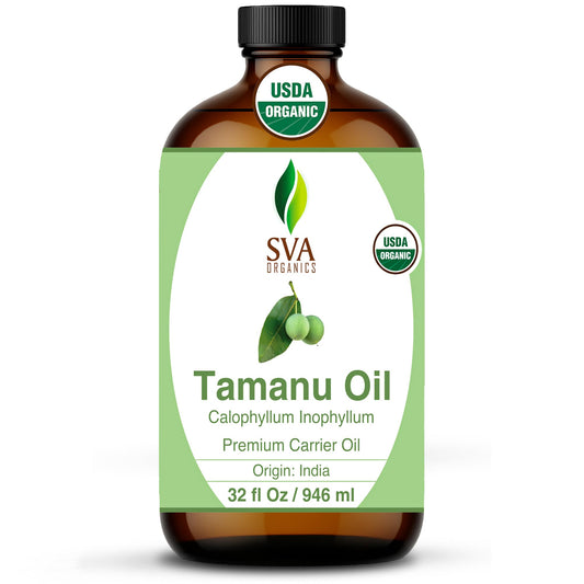 SVA Tamanu Oil 32oz bottle for skin and hair care
