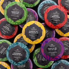 Svasthya Vapor Rub jar with eucalyptus aroma for refreshing, moisturizing care.