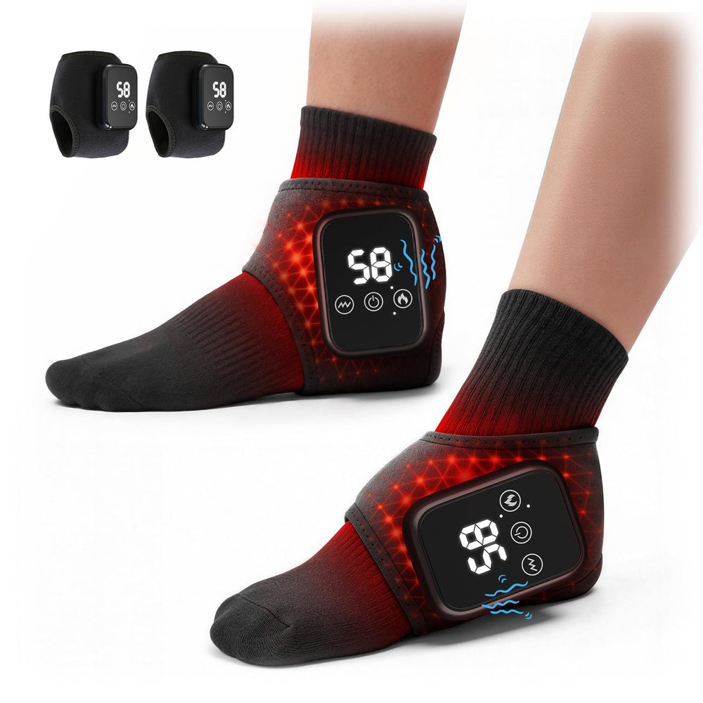 Swancode Foot Renew 3in1 massager wrap for foot and ankle offers soothing relief.