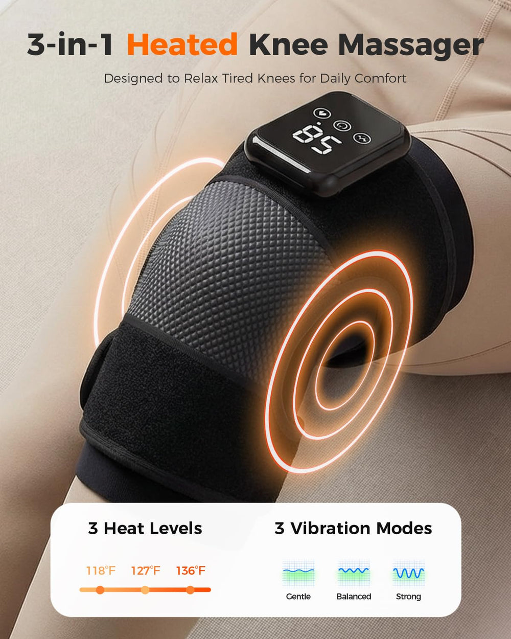 Swancode heat therapy panel delivers gentle warmth for joints