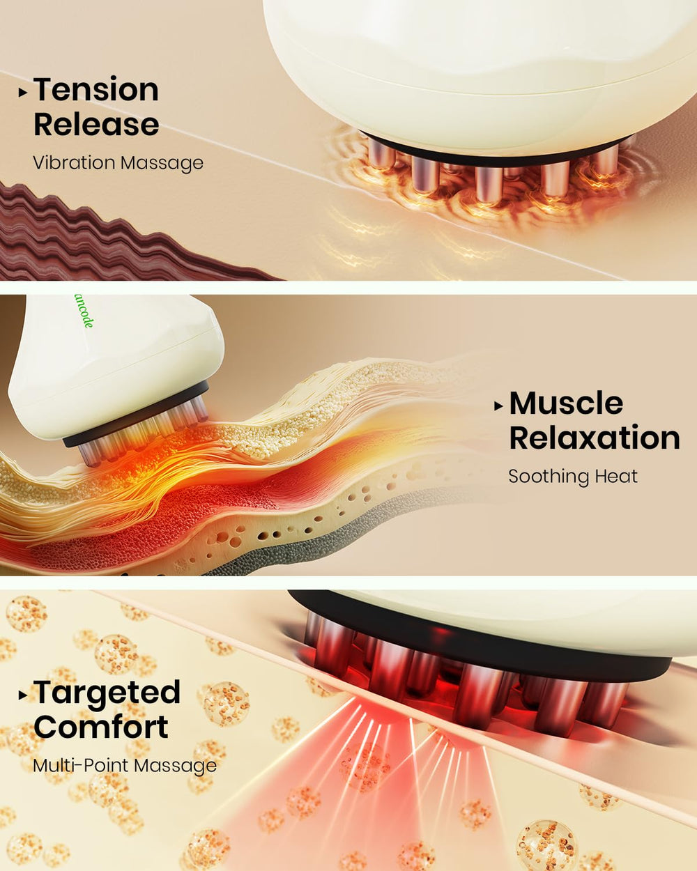 Swancode safe daily-use design for at-home relaxation.