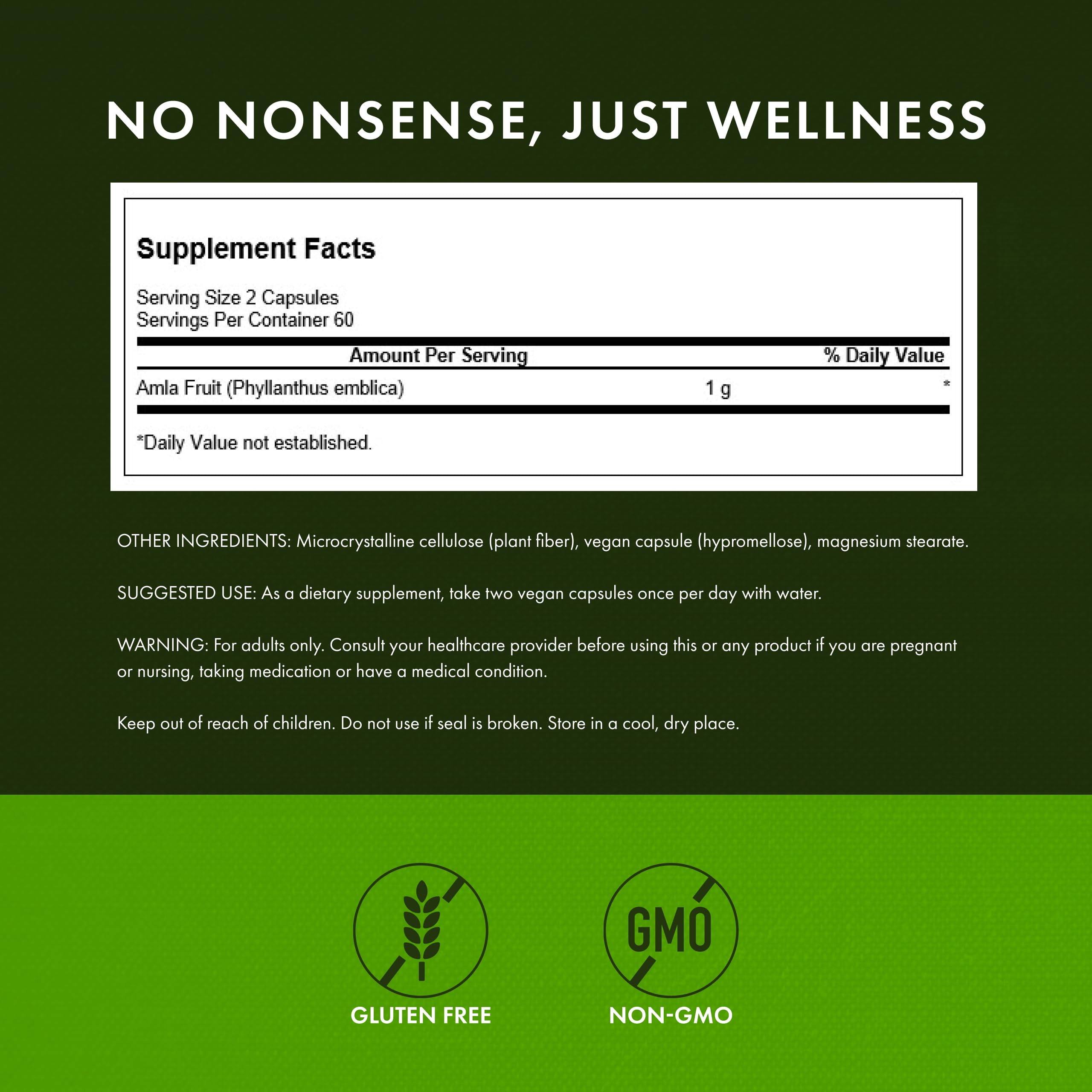 Swanson Amla four-pack packaging; ideal for ongoing wellness routines.