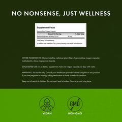 Swanson Bacillus Coagulans capsules close-up featuring vegan, non-GMO capsules.