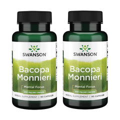 Swanson Bacognize 250 mg bottle for daily focus support.