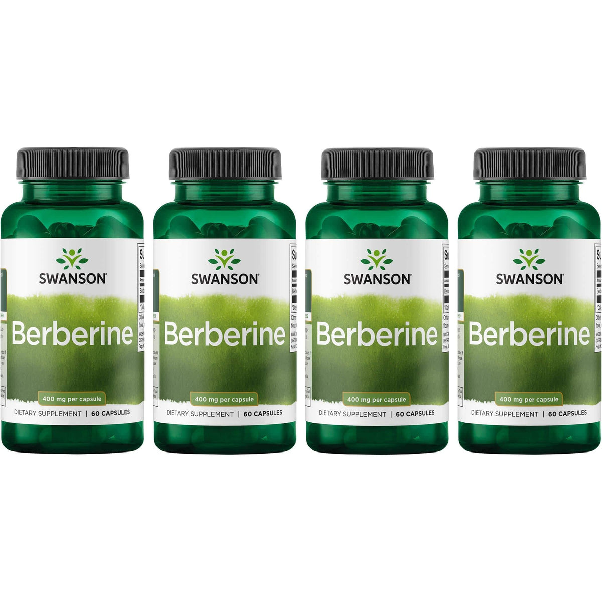 Swanson Berberine HCl capsules for daily metabolic support