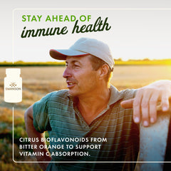 Swanson bitter orange bioflavonoid capsules with immune-friendly compounds.