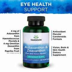Swanson blue light protection softgels highlighting digital eye comfort