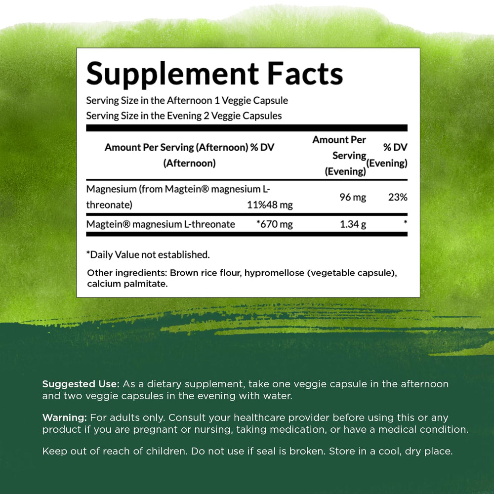 Swanson brain health supplement packaging highlighting magnesium L-Threonate benefits