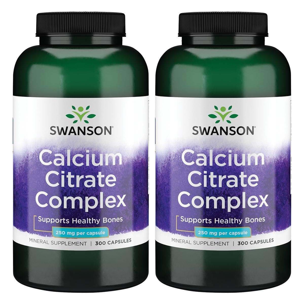 Swanson Calcium Citrate Complex bottle for easy absorption and bone support