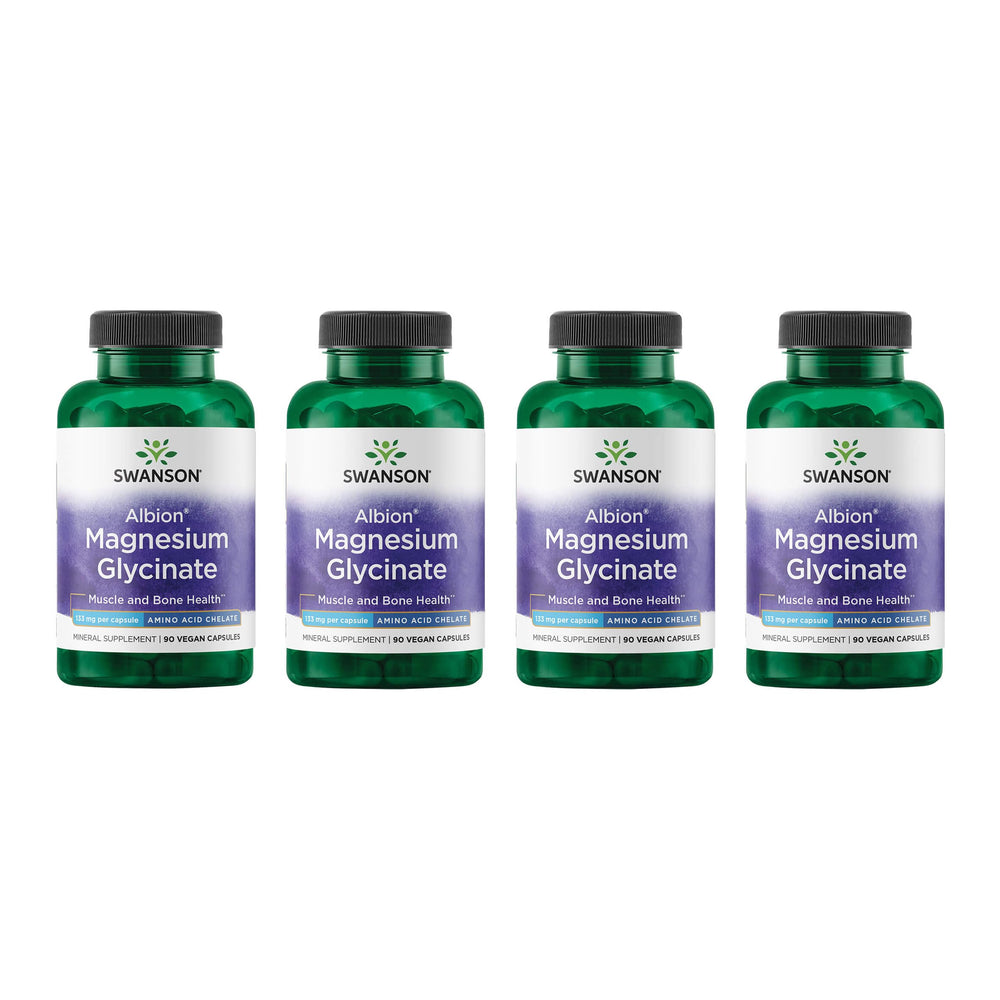 Swanson chelated magnesium 133 mg bottle supporting magnesium levels