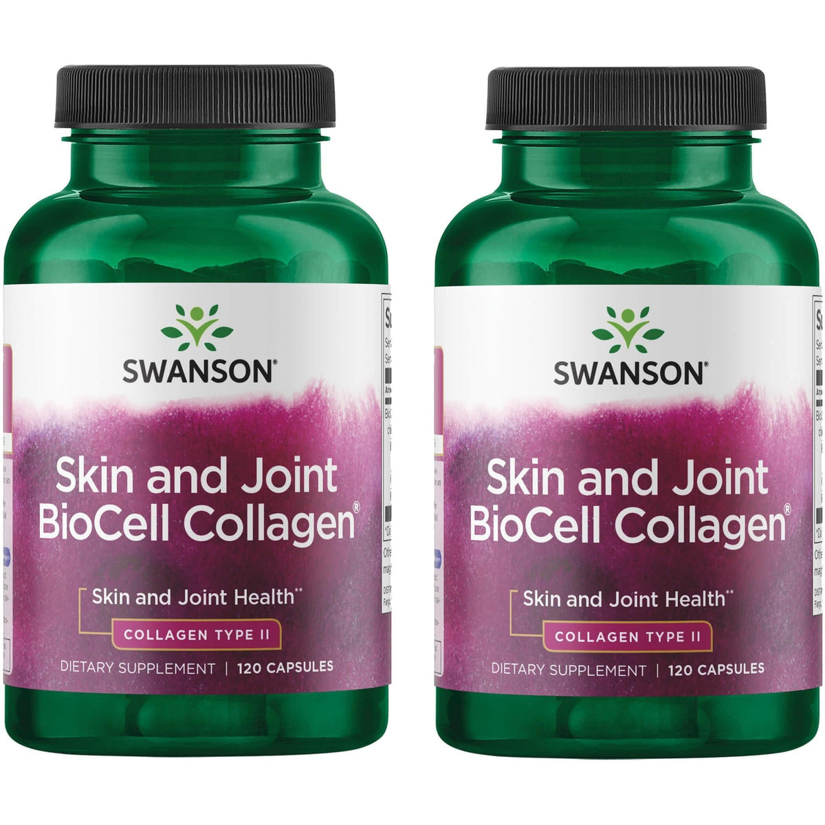 Swanson Chicken Sternum Cartilage capsules bottle supports joint health and mobility