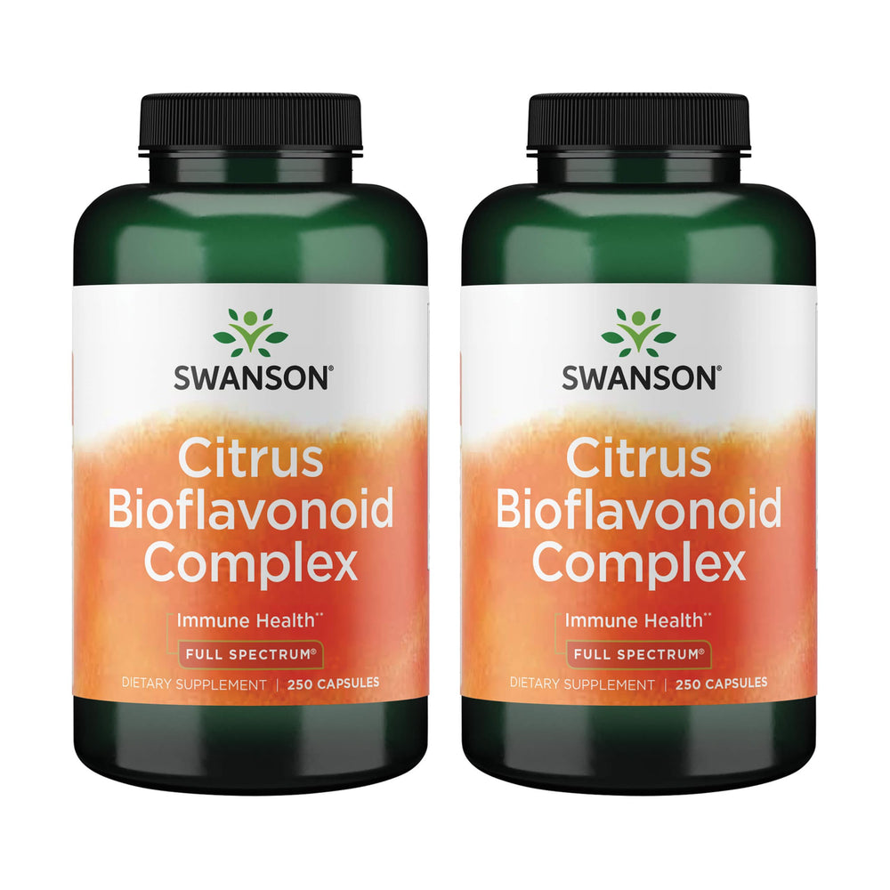 Swanson Citrus Bioflavonoids Complex bottle for daily antioxidant support.