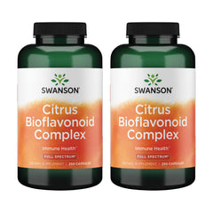 Swanson Citrus Bioflavonoids Complex bottle for daily antioxidant support.