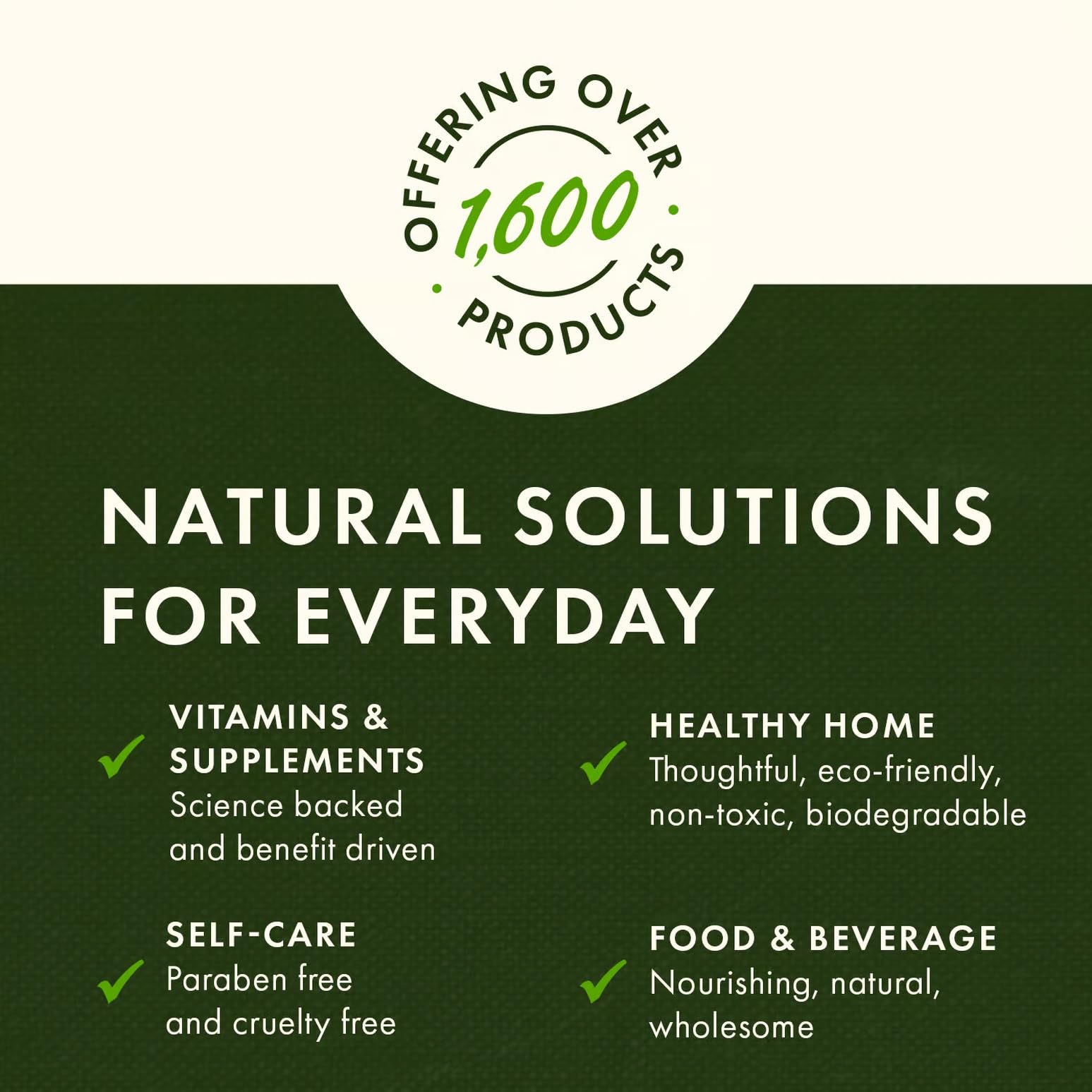 Swanson packaging image emphasizes 300 g jar and sixty servings
