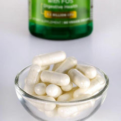 Capsules from Swanson probiotic formula for daily use.