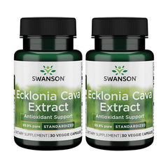 Swanson Ecklonia Cava Extract bottle shows pure, standardized capsules for daily use.