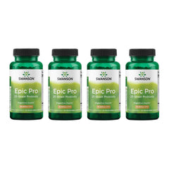 Swanson Epic-Pro bottle front shows 30B CFU across 25 strains for digestive support.