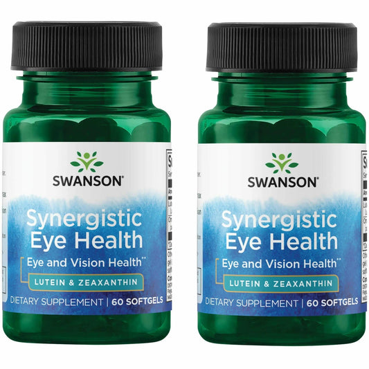 Swanson eye health bottle front view for daily eye support