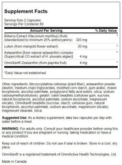 Swanson EyesAlive capsules close-up showing convenient daily eye supplementation