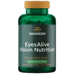 Swanson EyesAlive carotenoids visual highlighting antioxidant support for skin and brain