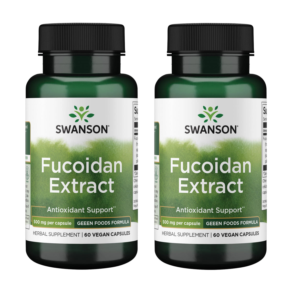 Swanson Fucoidan Extract bottle-front highlighting immune-support potential in daily routine