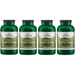 Swanson Full Spectrum Cat's Claw bottle with capsules supporting movement and immune balance