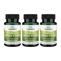 Swanson Full Spectrum Coffee Cherry bottle with capsules for daily antioxidant support