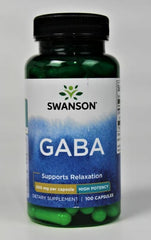 Swanson GABA 3-pack packaging front communicates value and reliable sourcing.