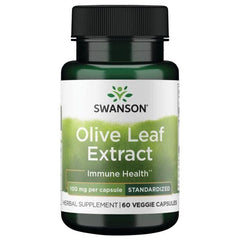 Swanson olive leaf extract ingredients panel emphasizes quality
