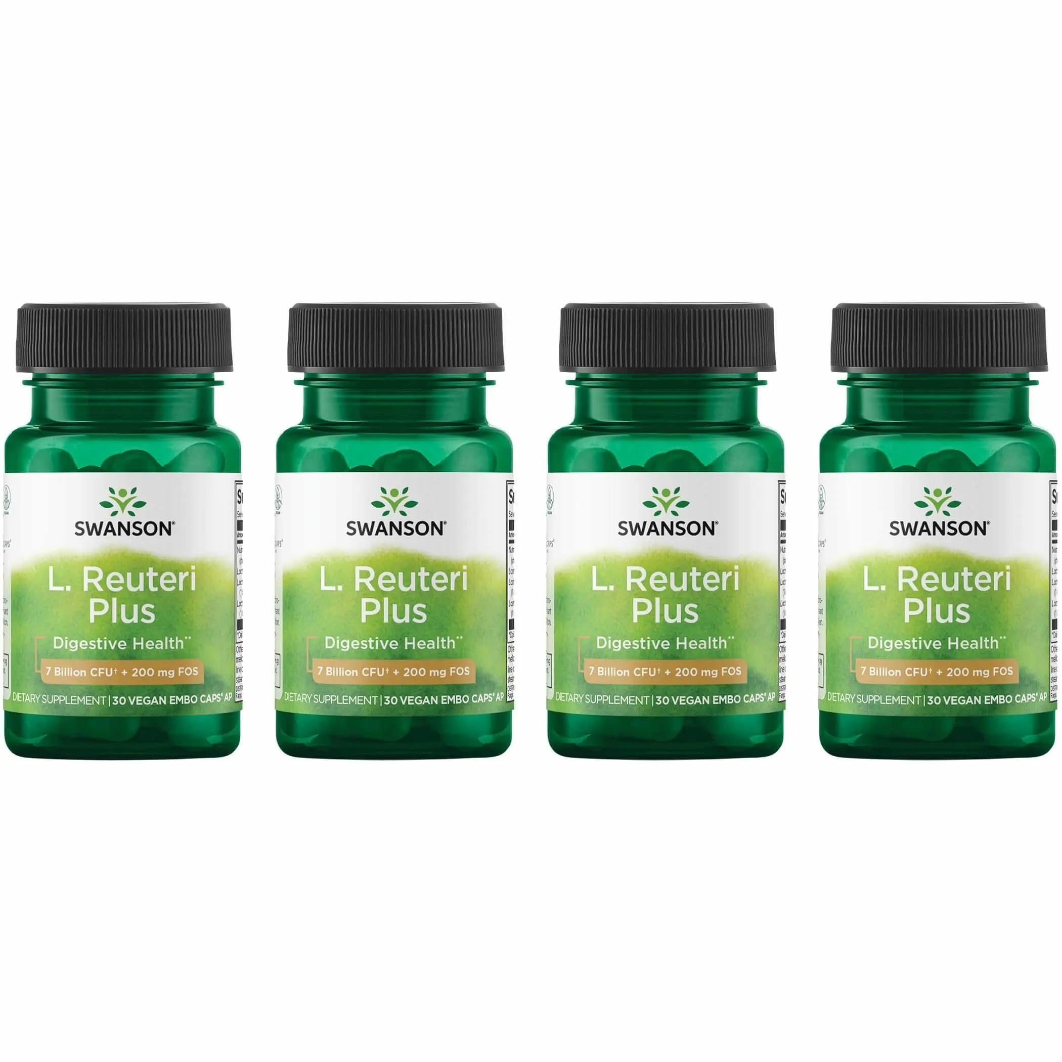 Swanson L. Reuteri Probiotic Plus bottle for daily gut support