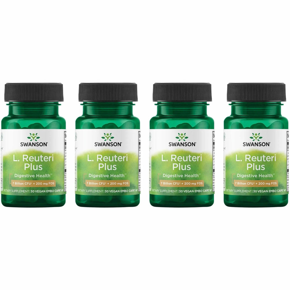 Swanson L. Reuteri Probiotic Plus bottle for daily gut support