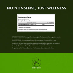 Swanson Lactobacillus Acidophilus packaging box highlights non-GMO probiotic formula.
