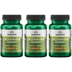 Swanson Lactobacillus Gasseri bottle front view for daily gut support