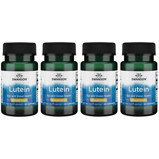 Swanson Lutein 10 mg 60 sgels, vision support for healthy eyes
