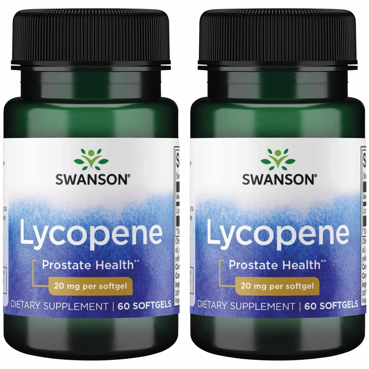 Swanson Lycopene bottle front showing tomato-derived antioxidant support