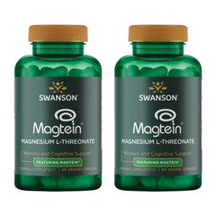 Swanson Magnesium L-Threonate bottle front promoting nervous system support.