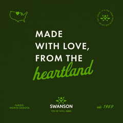 Swanson Magnesium Lactate label graphic indicating non-GMO and gluten-free assurance