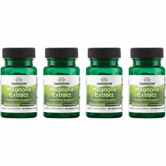 Swanson Magnolia Bark bottle capsules supporting digestive comfort.