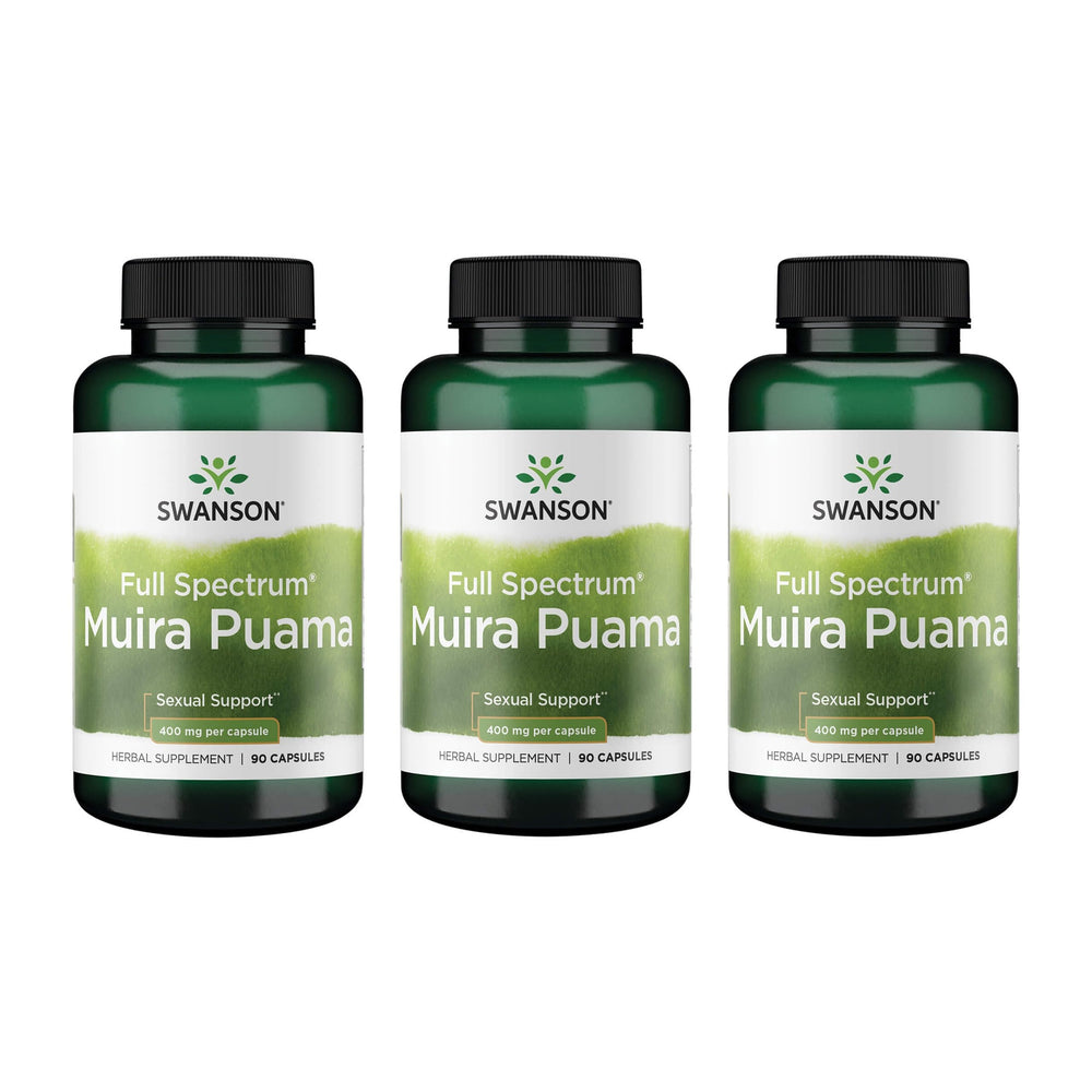 Swanson Muira Puama Root bottle pour supports vitality potential