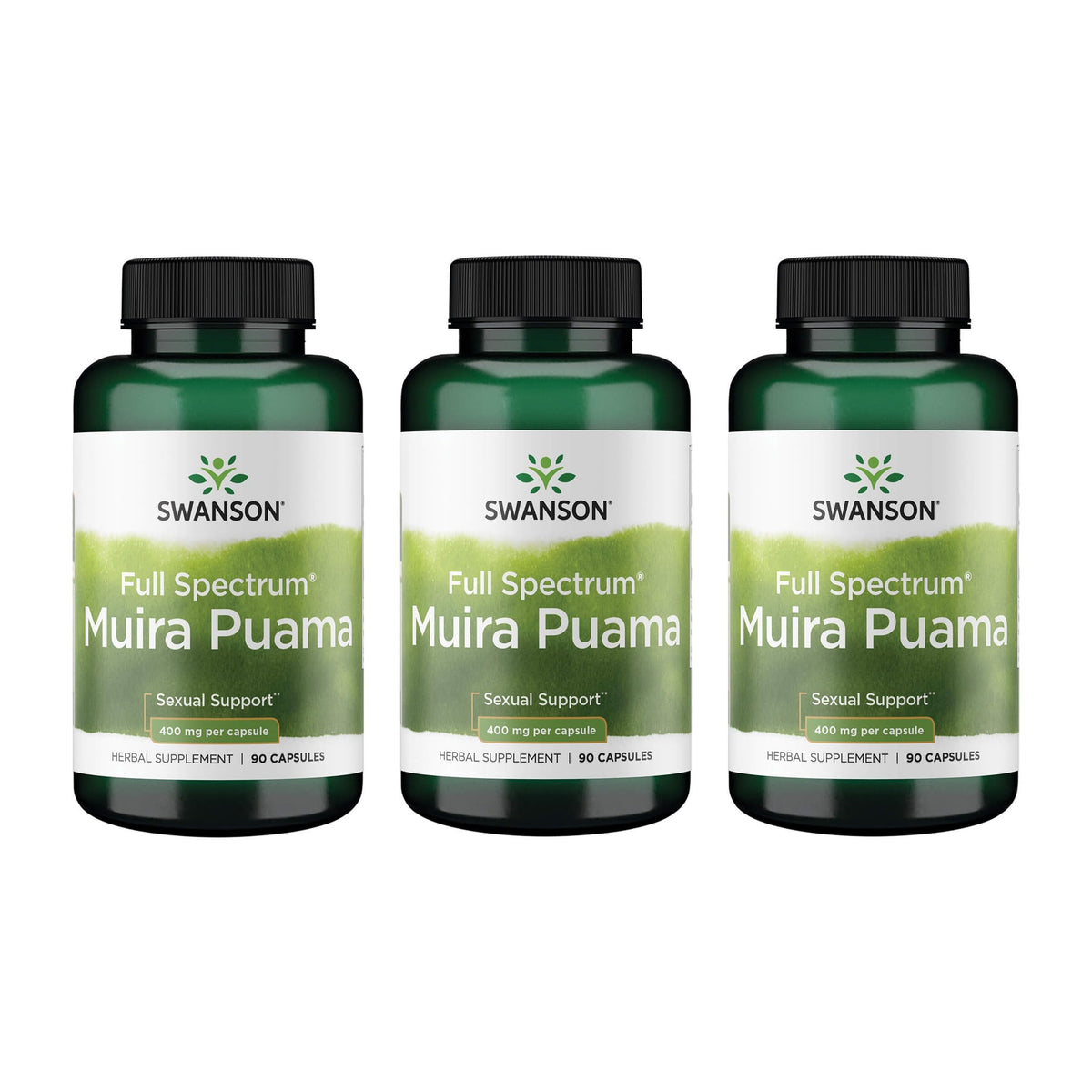 Swanson Muira Puama Root bottle pour supports vitality potential