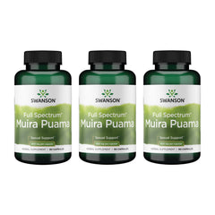 Swanson Muira Puama Root bottle pour supports vitality potential