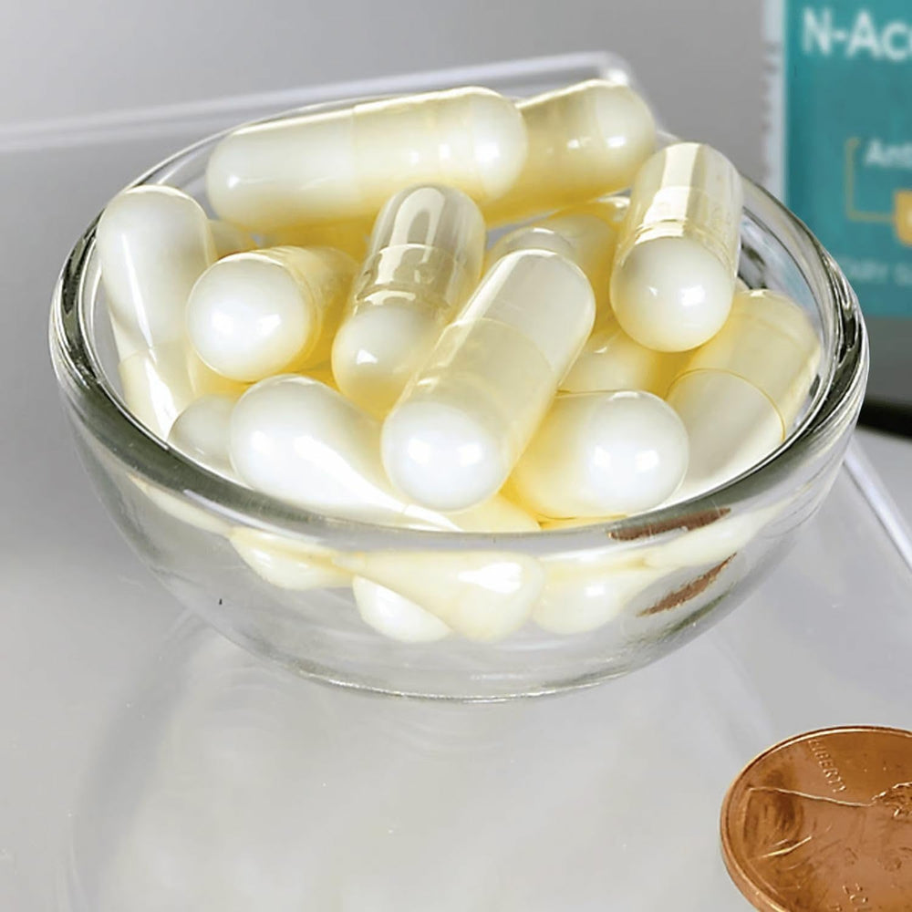 Swanson NAC three-pack packaging signals value and ongoing regimen.